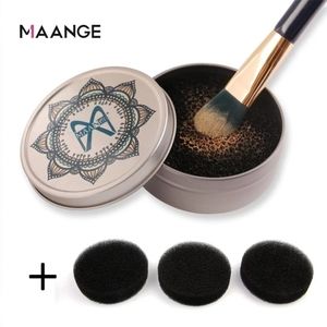 MAANGE Makeup Brush Cleaner Sponge Remover Color